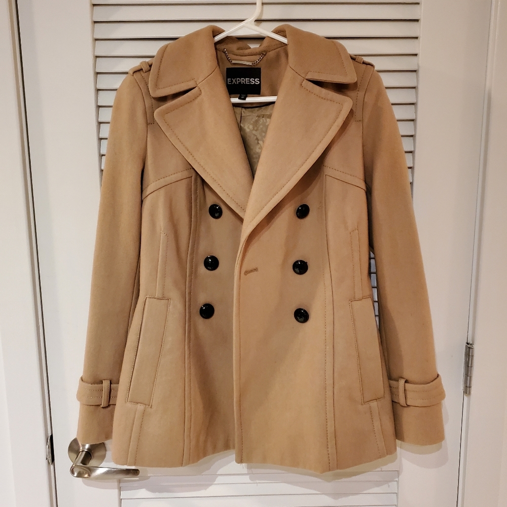 EXPRESS WOOL PEACOAT